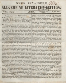 Neue Jenaische Allgemeine Literatur-Zeitung. Juli - December 1847.