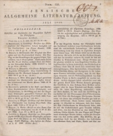 Jenaische Allgemeine Literatur-Zeitung. Juli - December 1840.