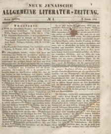 Neue Jenaische Allgemeine Literatur-Zeitung. Januar - Juni 1842.