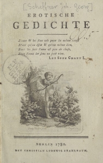Erotische Gedichte