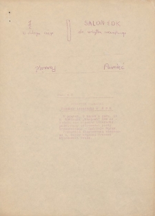 1/2 w dalszym ciągu wieczór literacki - Pamięć