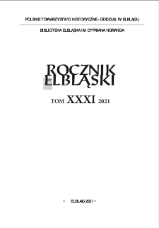 Rocznik Elbląski, T. 31