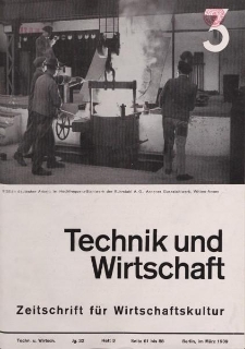 Technik und Wirtschaft, Heft 3