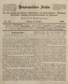 Polytechnisches Archiv, Dritter Jahrgang, Nr.40