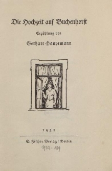 Die Hochzeit auf Buchenhorst