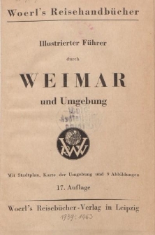 Illustrierter Führer durch Weimar und Umgebung