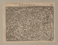 Mapa Polski - POLONIA, Philip Galle