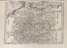 Mapa Polska-Niemcy, Tabula Moderna Germanie, Martin Waldseemüller
