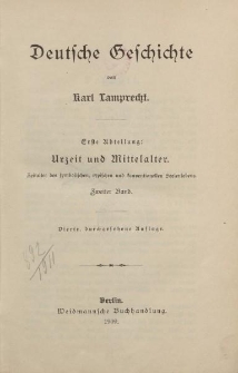 Deutsche Geschichte […] Zweiter Band