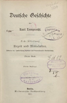 Deutsche Geschichte […] Vierter Band