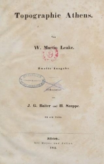 Topographie Athens