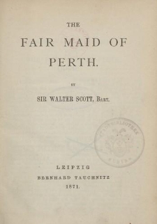 The Fair Maid of Perth