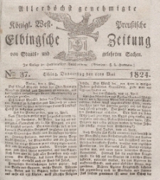 Elbingsche Zeitung, No. 37 Donnerstag, 6 Mai 1824