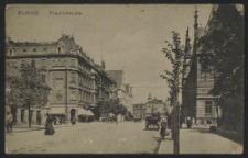 Elbing. Friedrichstraße (Elbląg. Ulica Rycerska) - pocztówka