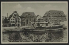 Elbing - Alte Speicher am Wasser (Elbląg - Stare spichlerze nad rzeką Elbląg) - pocztówka