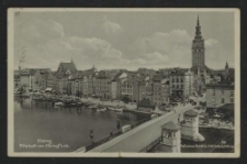 Elbing, Altstadt am Elbingfluss (Elbląg. Stare Miasto nad rzeką Elbląg) - pocztówka