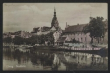 Elbing. Stadtbild (Elbląg – Panorama miasta) - pocztówka