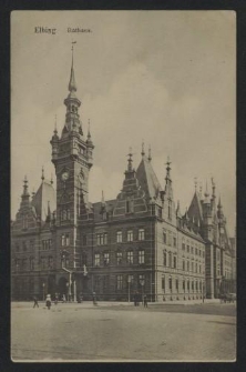 Elbing. Rathaus (Elbląg. Ratusz) - pocztówka