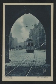 Elbing. Am Markttor ( Elbląg. Przy Bramie Targowej ) - pocztówka