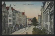 Elbing - Brückstraße ( Elbląg – ulica Mostowa ) - pocztówka