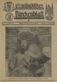 Ermländisches Kirchenblatt. Ausgabe für Elbing und Umgegend, 7. Jahrgang, Nr.4