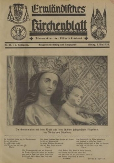 Ermländisches Kirchenblatt. Ausgabe für Elbing und Umgegend, 7. Jahrgang, Nr.18