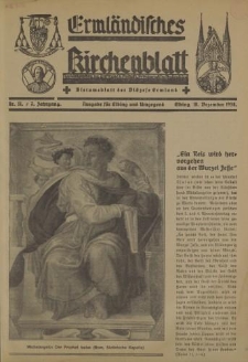 Ermländisches Kirchenblatt. Ausgabe für Elbing und Umgegend, 7. Jahrgang, Nr.51