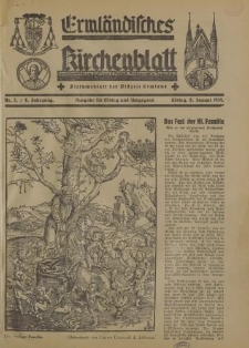 Ermländisches Kirchenblatt. Ausgabe für Elbing und Umgegend, 8. Jahrgang, Nr.2