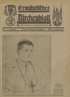 Ermländisches Kirchenblatt. Ausgabe für Elbing und Umgegend, 8.Jahrgang, Nr.7