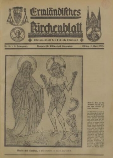 Ermländisches Kirchenblatt. Ausgabe für Elbing und Umgegend, 8. Jahrgang, Nr.14