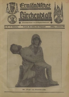 Ermländisches Kirchenblatt. Ausgabe für Elbing und Umgegend, 8.Jahrgang, Nr.40