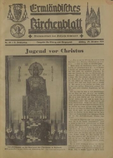 Ermländisches Kirchenblatt. Ausgabe für Elbing und Umgegend, 8.Jahrgang, Nr.44