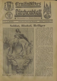 Ermländisches Kirchenblatt. Ausgabe für Elbing und Umgegend, 8. Jahrgang, Nr.45