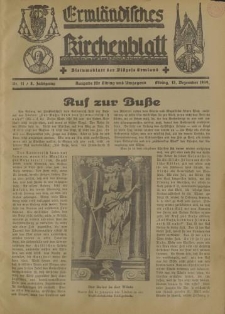 Ermländisches Kirchenblatt. Ausgabe für Elbing und Umgegend, 8.Jahrgang, Nr.51