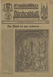 Ermländisches Kirchenblatt. 9.Jahrgang, Nr.51