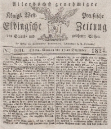 Elbingsche Zeitung, No. 100 Montag, 13 Dezember 1824