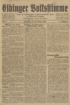 Elbinger Volksstimme, Jahrgang 1, Nr.6