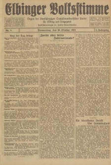 Elbinger Volksstimme, Jahrgang 1, Nr.8