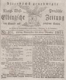 Elbingsche Zeitung, No. 101 Donnerstag, 16 Dezember 1824