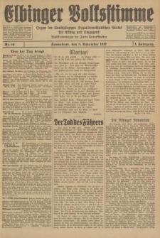 Elbinger Volksstimme, Jahrgang 1, Nr.16