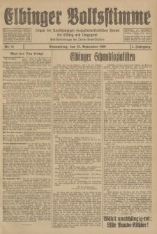 Elbinger Volksstimme, Jahrgang 1, Nr.31