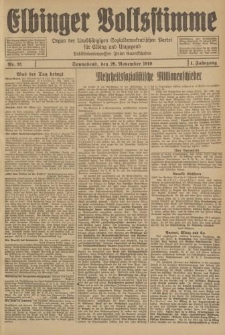 Elbinger Volksstimme, Jahrgang 1, Nr.33