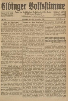 Elbinger Volksstimme, Jahrgang 1, Nr.42