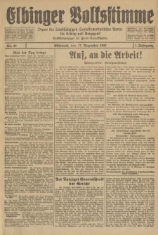 Elbinger Volksstimme, Jahrgang 1, Nr.48