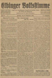 Elbinger Volksstimme, Jahrgang 1, Nr.50