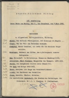 Ausstellung neuer Werke. Oktober 1935-