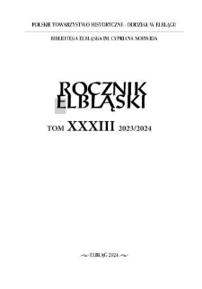 Rocznik Elbląski, T. 33