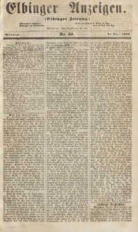 Elbinger Anzeigen, Nr. 32. Mittwoch, 21. April 1858