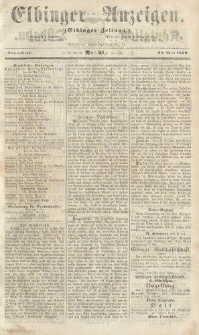 Elbinger Anzeigen, Nr. 41. Sonnabend, 22. Mai 1858
