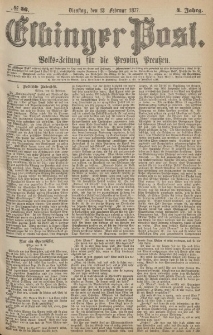 Elbinger Post, Nr.36 Dienstag 13 Februar 1877, 4 Jh